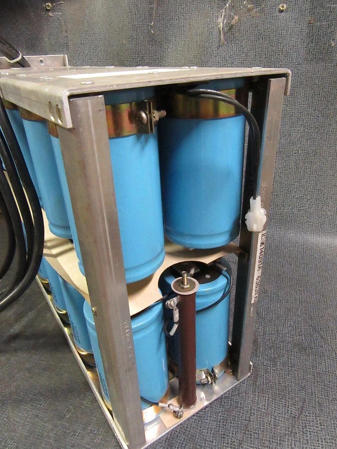 Used EATON DC CAPACITOR BANK ASSEMBLY 101614091 21" L x 6 3/4" W x 14 1/4" Tall