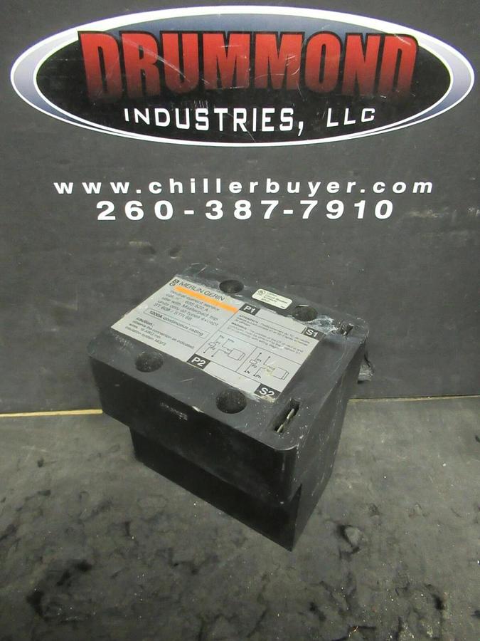 Used MERLIN GERIN NEUTRAL CURRENT SENSOR CT 685 522 A MASTERPACT TRIP 1200 A 685522A