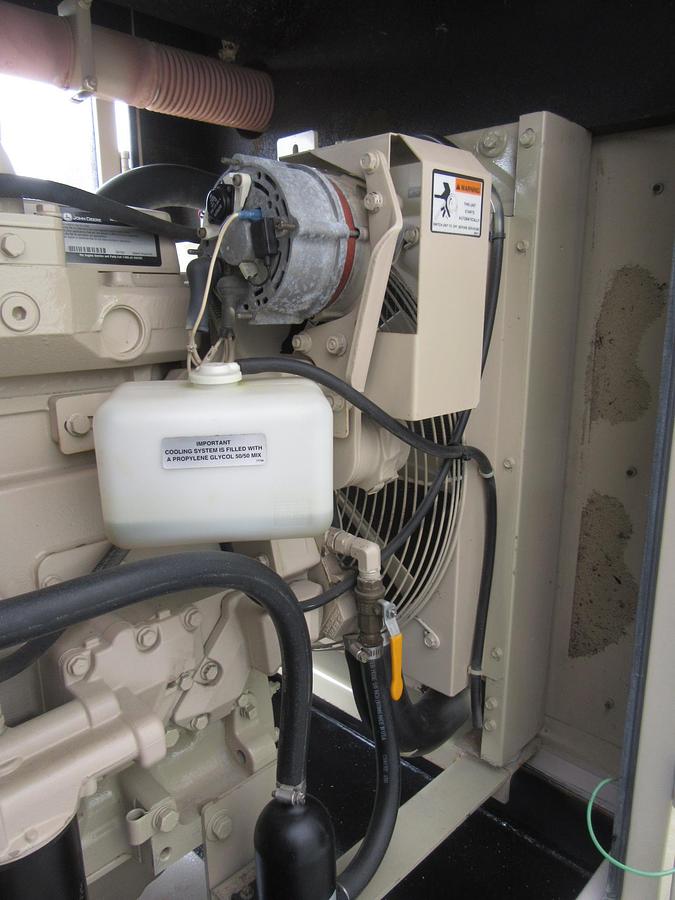 Used 60 KW DIESEL GENERATOR KATOLIGHT 120/240V RE-CONNECTABLE SOUND ENCLOSED 204 HRS