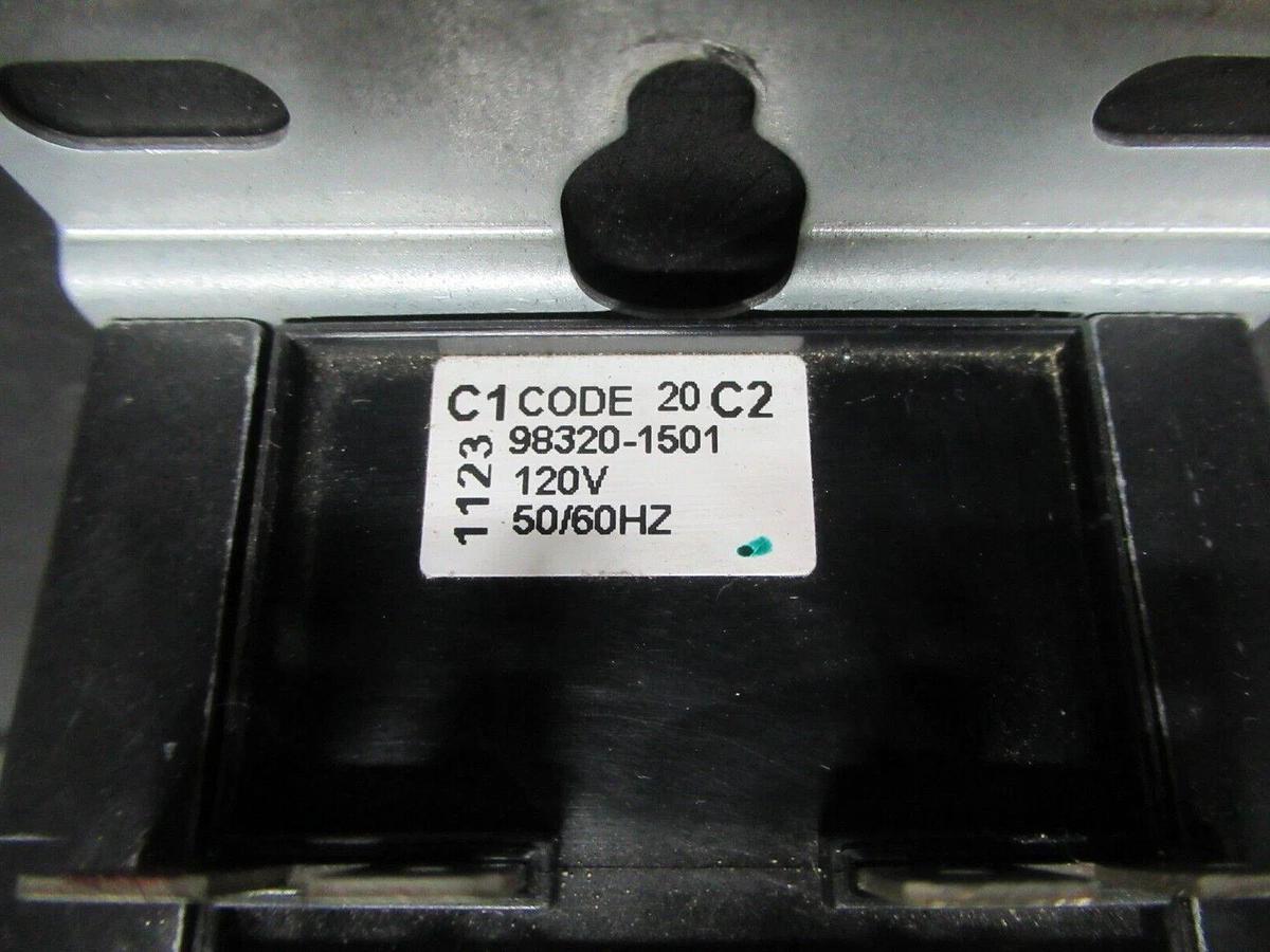 Used TYCO CONTACTOR 3100-30T1028MC HN53CD115 600 VAC 40 AMP 25 HP COIL: 120 VOLT