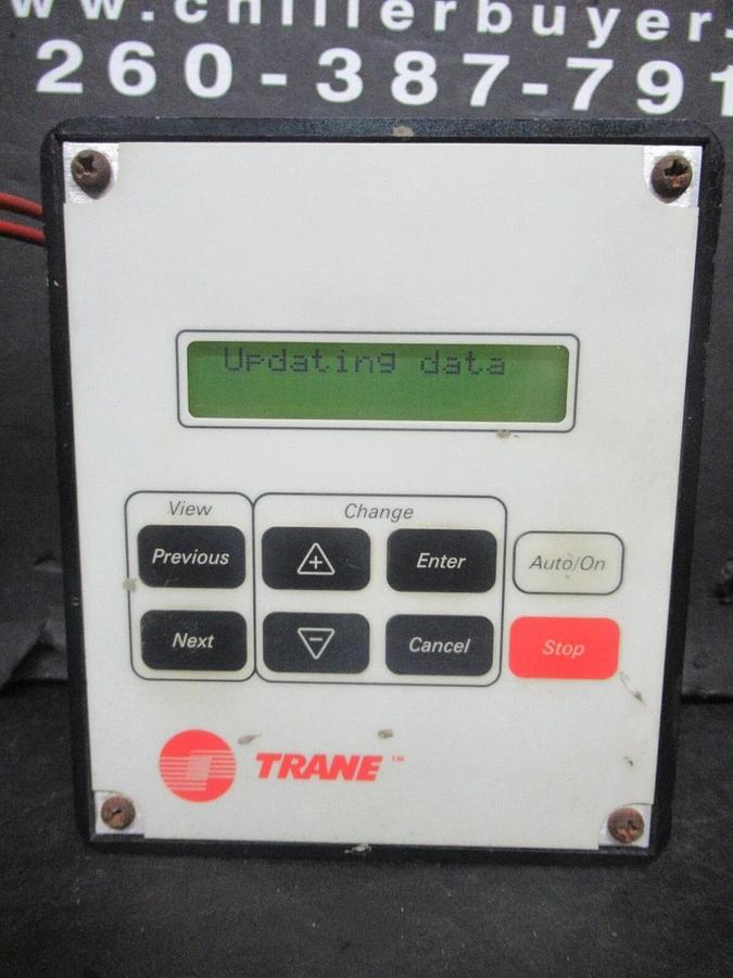 Used TRANE CHILLER INTERFACE X13650483-01 6400-0854-01 REV. A 6400-0855-01 REV. F