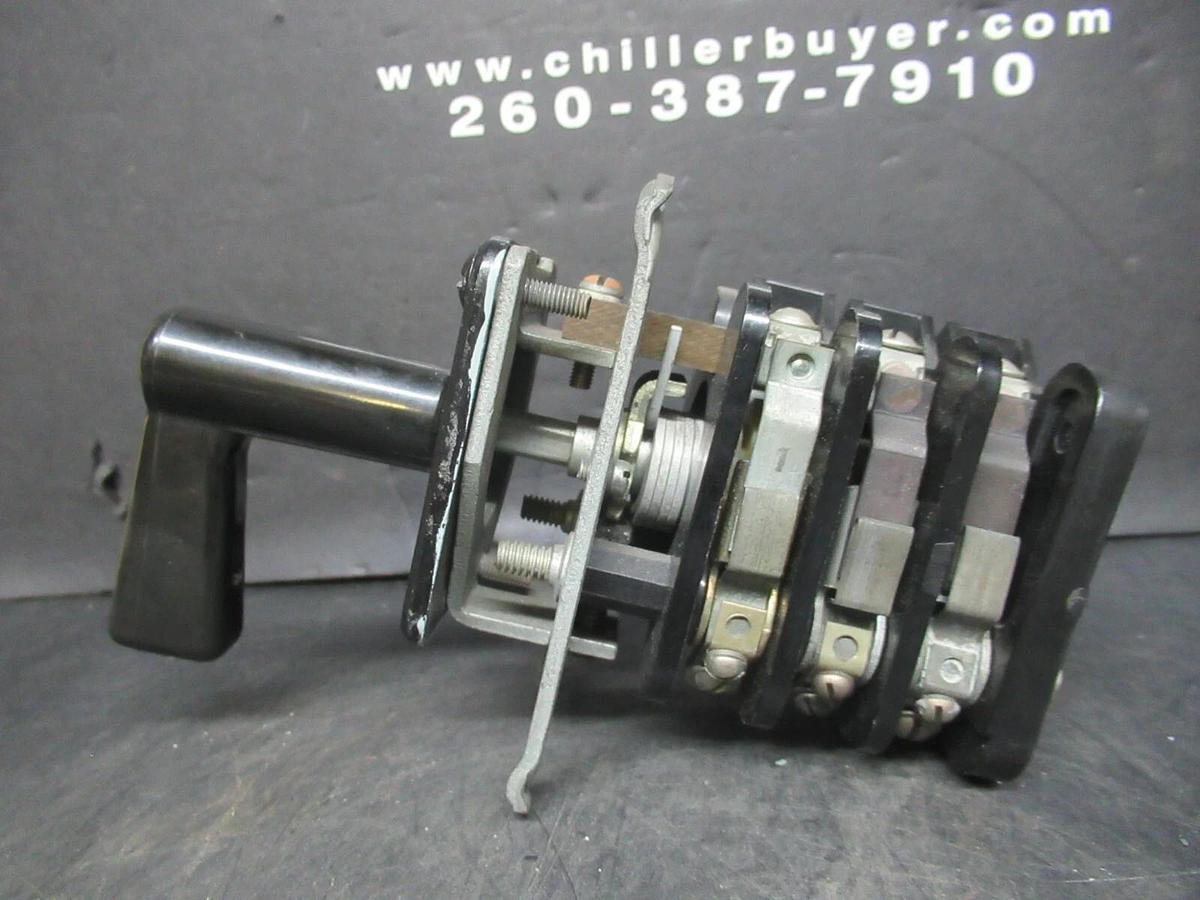 Used GENERAL ELECTRIC ROTARY SWITCH 16SB1CA19X2 AMMETER **WARRANTY INCLUDED**