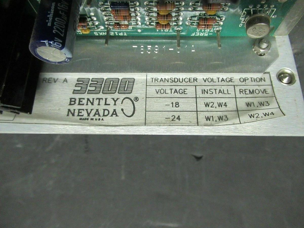 Used BENTLY NEVADA POWER SUPPLY PWA88219-01 REV. L