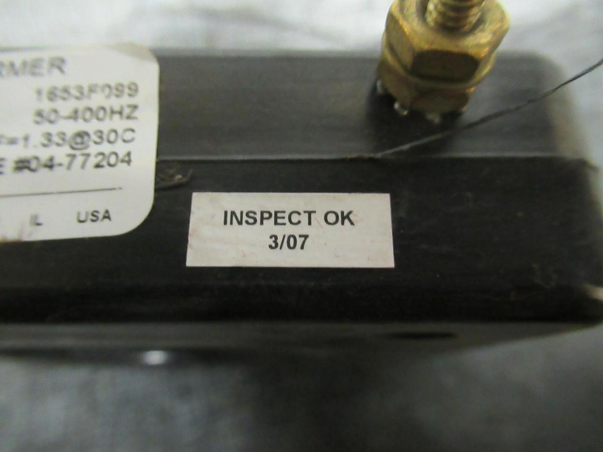 Used WICC CURRENT TRANSFORMER 653-1000-00-T 1000:5 50-400 HZ **WARRANTY INCLUDED**