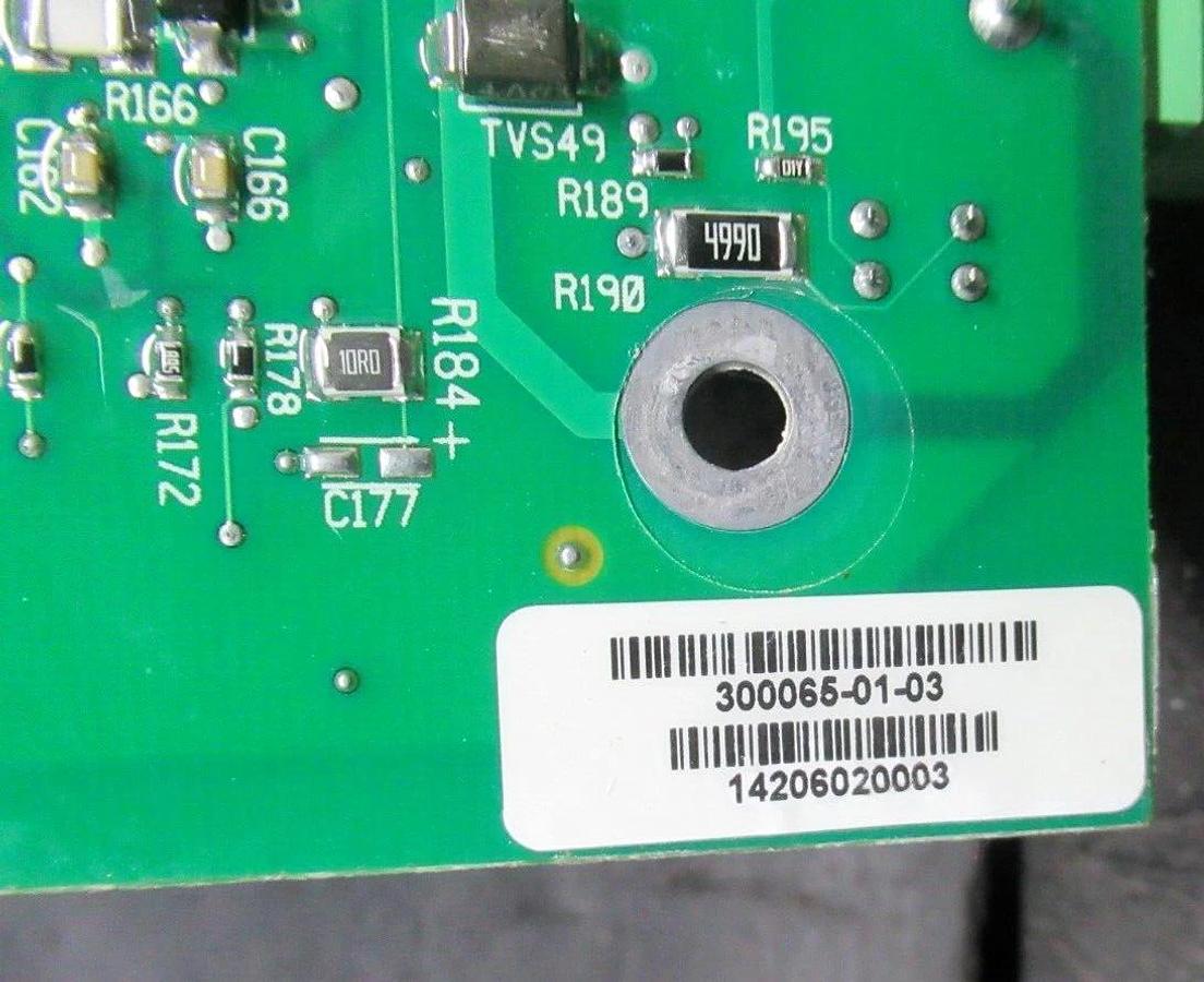 Used BENSHAW REDISTART VFD STARTER BOARD 300065-01-03 SOFTWARE: 810039-01-02