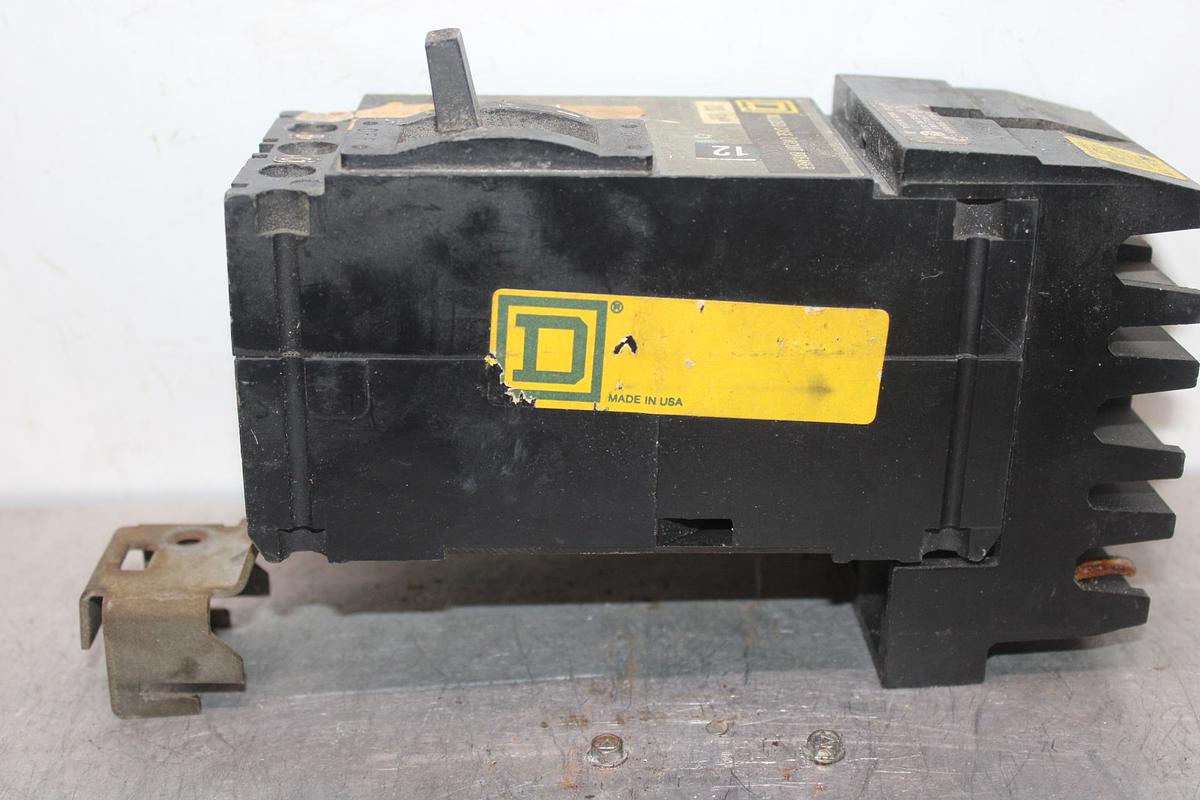 Used SQUARE D I-LINE CIRCUIT BREAKER FC24060AB SERIES 3 60 AMP 480 VAC 2-POLE