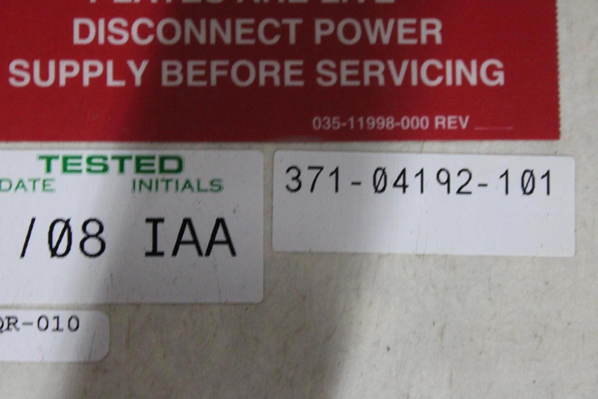 Used YORK LIQUID CHILLER IGBT DRIVE VSD 371-04192-101 **WARRANTY INCLUDED**