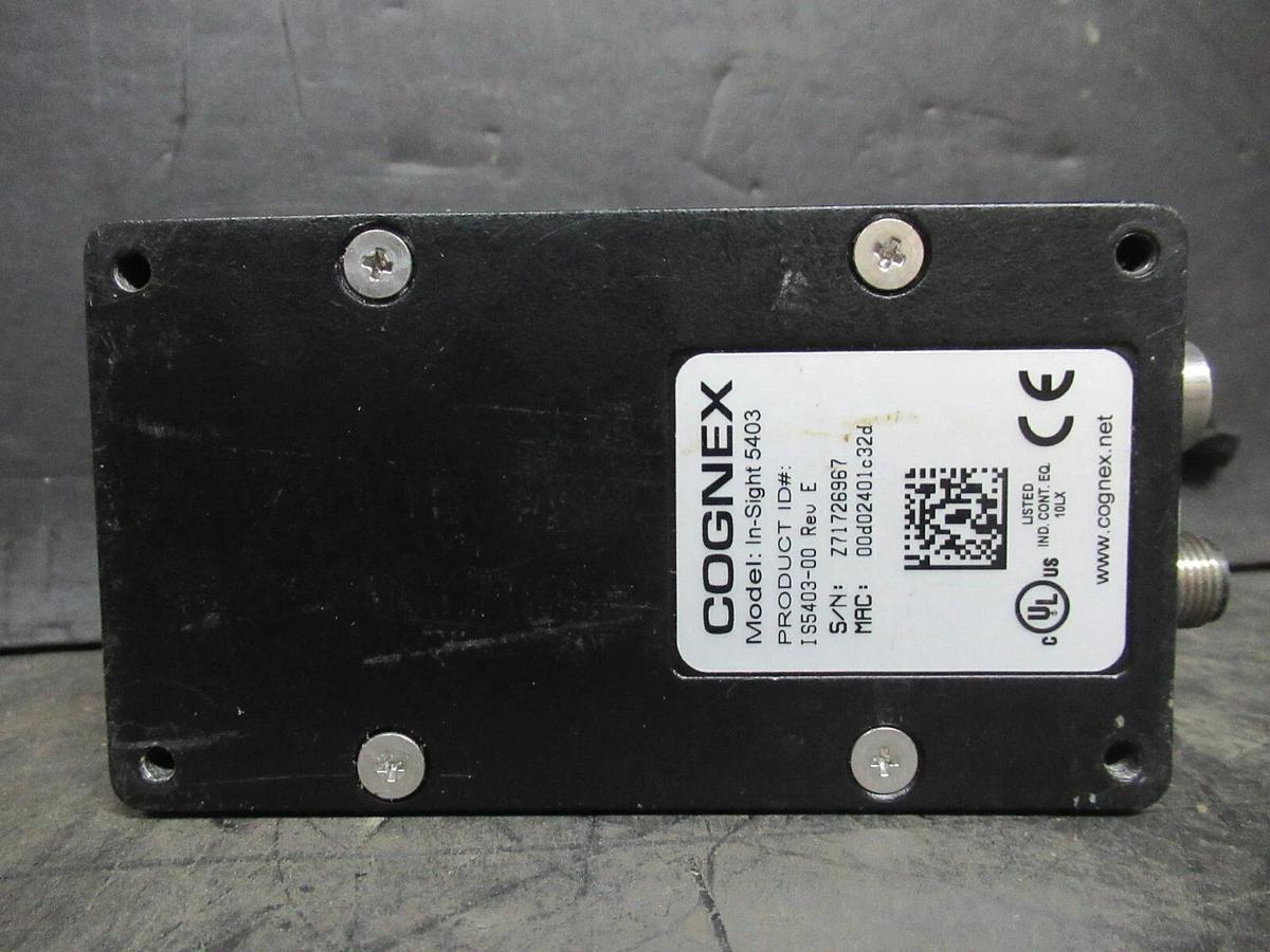 Used COGNEX IN-SIGHT VISION CAMERA 800-5830-4R / I-S5403-00 **WARRANTY INCLUDED**
