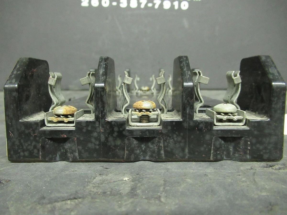 Used MARATHON FUSE HOLDER 6FS30A3SP FOR 30 AMP 600 V FUSES **WARRANTY**