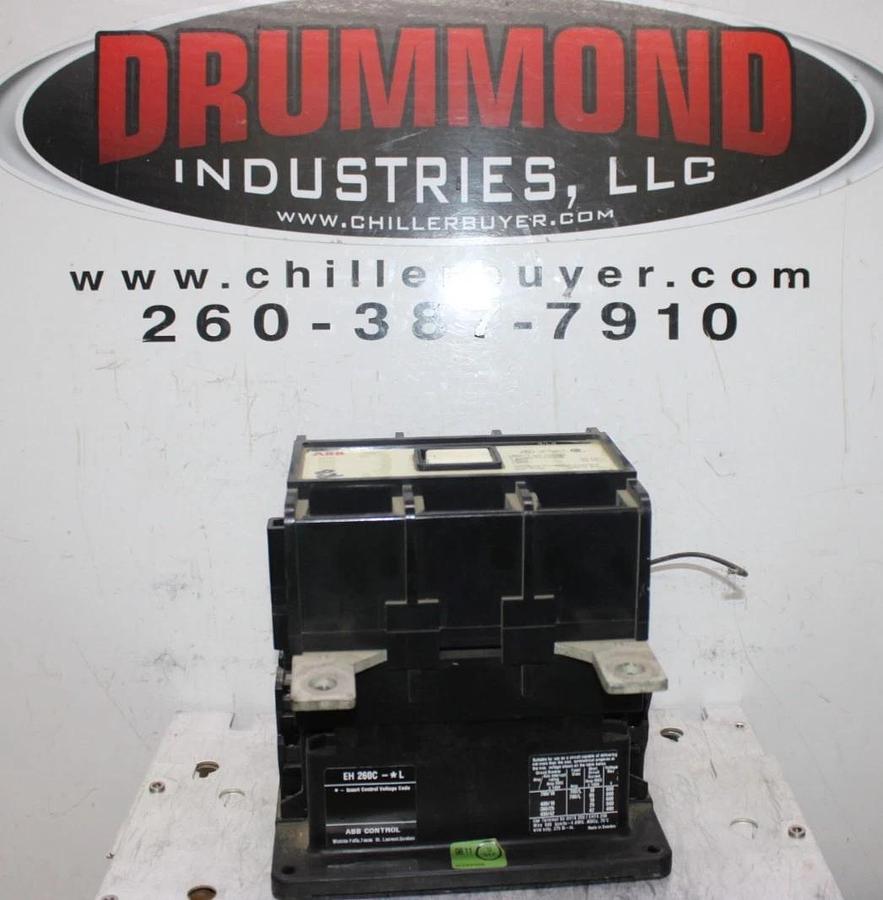 Used ABB CONTACTOR EH-260 2-POLE 300 AMP 240 VAC COIL: 24 VDC **WARRANTY**