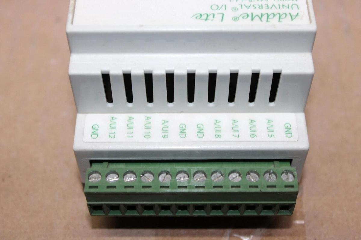 Used CONTROL SOLUTIONS ADDME LITE UNIVERSAL BACNET I/O MODULE AMJR-14-S 24 VOLT 0.15A