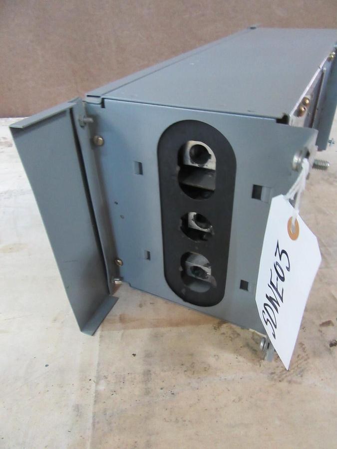 Used WETINGHOUSE FUSE PANELBOARD SWITCH FDPS364R 200 AMP 600 VAC 50 HP 3-POLE