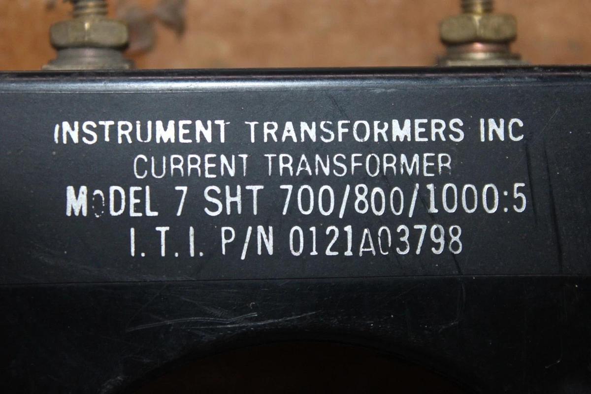 Used TRANE 7-SHT CURRENT TRANSFORMER X13580048-04 0121A03798 1000:5 *WARRANTY*