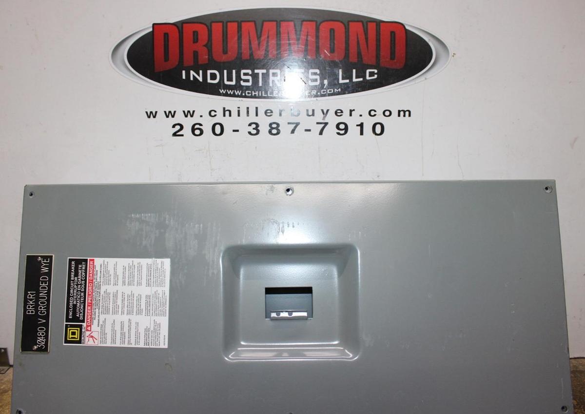 Used SQUARE D TYPE 1 CIRCUIT BREAKER ENCLOSURE KA225S FOR KAL FAL BREAKERS 225A 600V