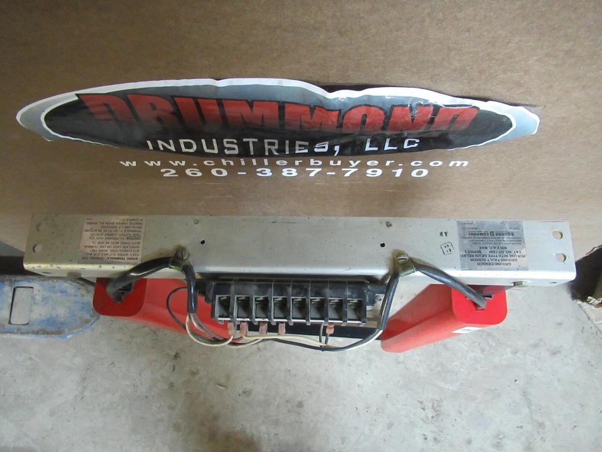 Used SQUARE D GROUND FAULT SENSOR GT-1530 600 VAC FOR GP 200 RELAY **WARRANTY**