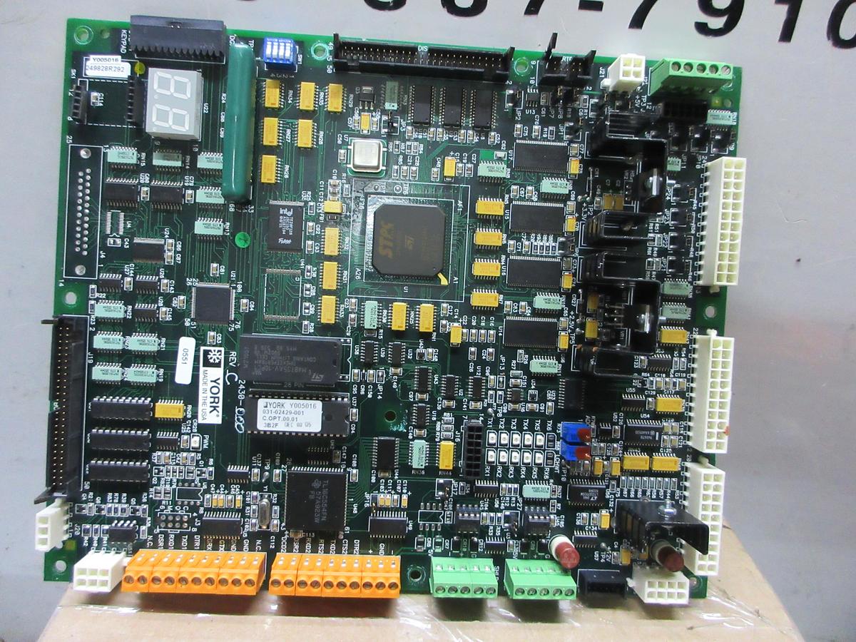Used NITSUKO 8-SLOT BACKPANE CIRCUIT BOARD DX.2NA-128MBU-A1
