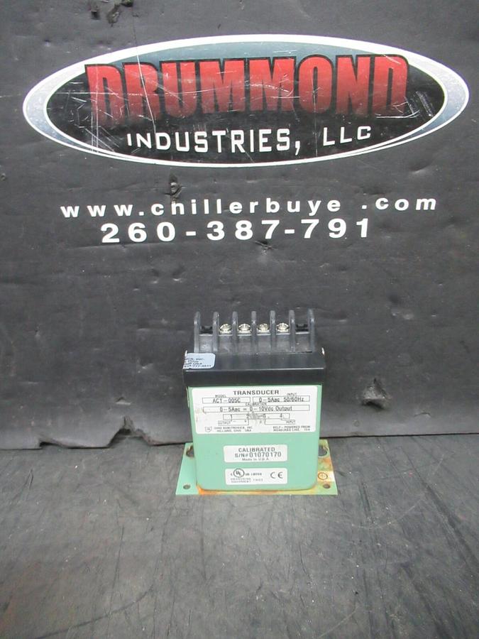 Used OHIO ELECTRONICS CURRENT TRANSDUCER ACT-005C 0-5 AAC 50/60 HZ FLEX-CORE