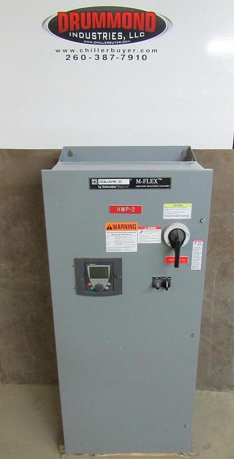 Used SQUARE D M-FLEX VARIABLE SPEED DRIVE MFDFG4VW ATV61HU30N4 5 HP 4 KW 460 VOLT