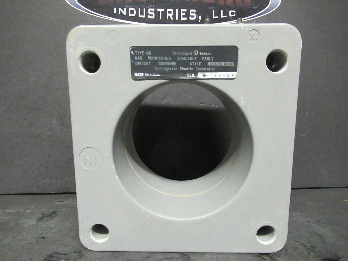 Used WESTINGHOUSE GROUNDGARD SENSOR TYPE-GS 2000 AMP 3512C13H01