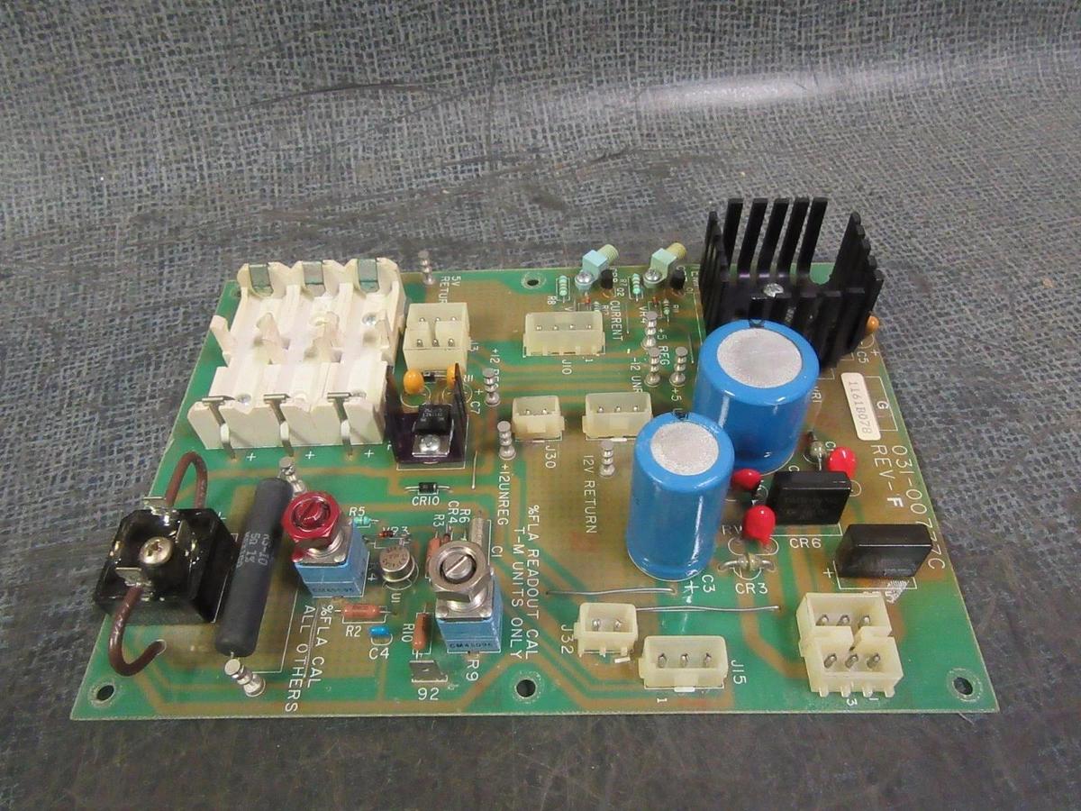 Used YORK STARTER CIRCUIT BOARD ASSEMBLY  MODEL: 031-00777C REV F **WARRANTY**