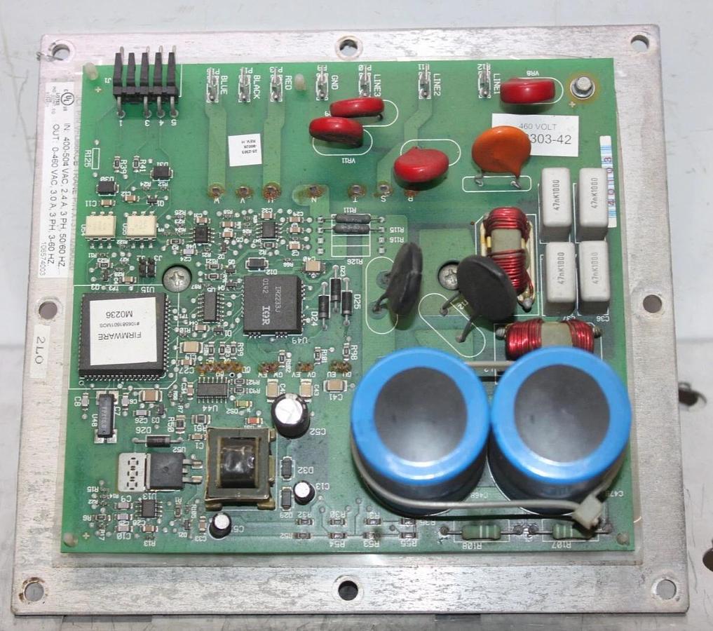 Used TRANE VFD POWER SUPPLY CIRCUIT BOARD VFD66KCB X1317-0290020 25-2303-90026 REV. H