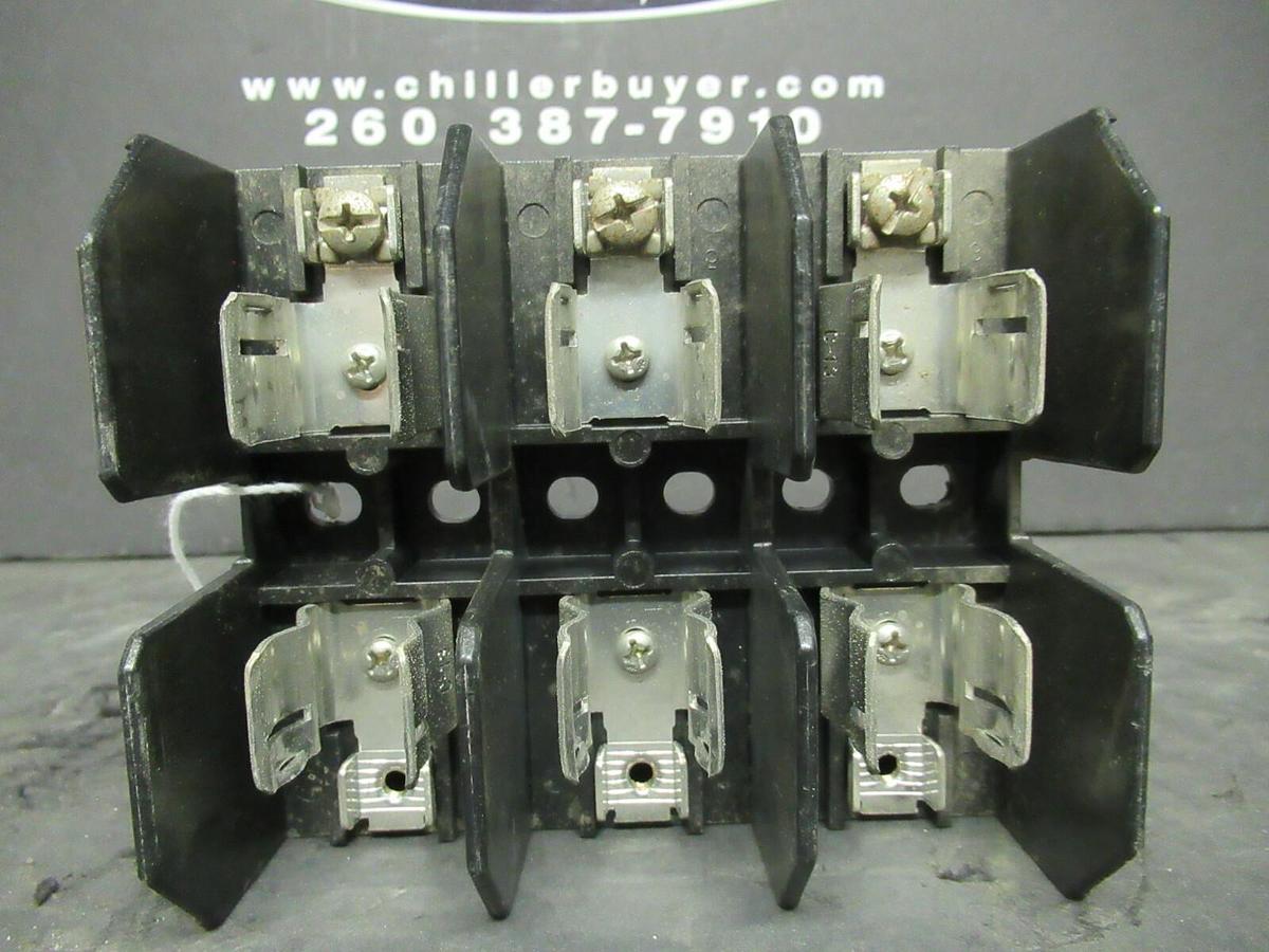 Used MARATHON FUSE HOLDER 6J30A3SP FOR 30 AMP 600 V CLASS J FUSES **WARRANTY**