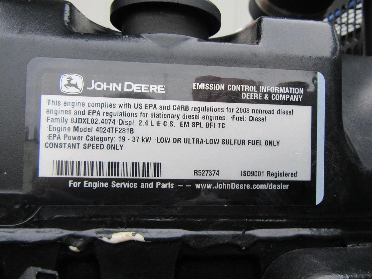 Used 30 KW DIESEL GENERATOR GENERAC 120/240 VOLT SINGLE PHASE 519 HOURS VIDEO WE SHIP