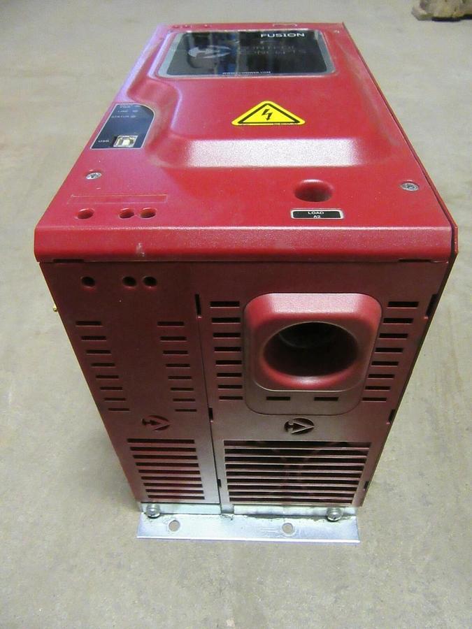 Used CONTROL CONCEPTS SCR POWER CONTROLLER FUSION-ZC-1-8000 24-600 VAC 320A 1-PHASE