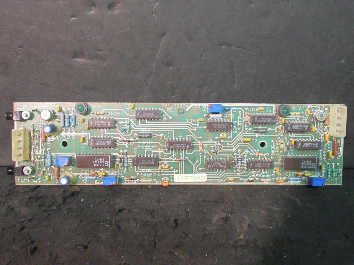 Used YORK CIRCUIT BOARD 031-00804C REV D 031-00804C000 CHILLER STARTER CONTROL MODULE