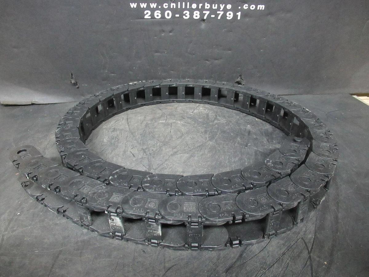 Used IGUS PLASTIC WIRE TACK 56" LENGTH X 1 1/2" WIDTH X 1 1/4" TALL 1500.025.145