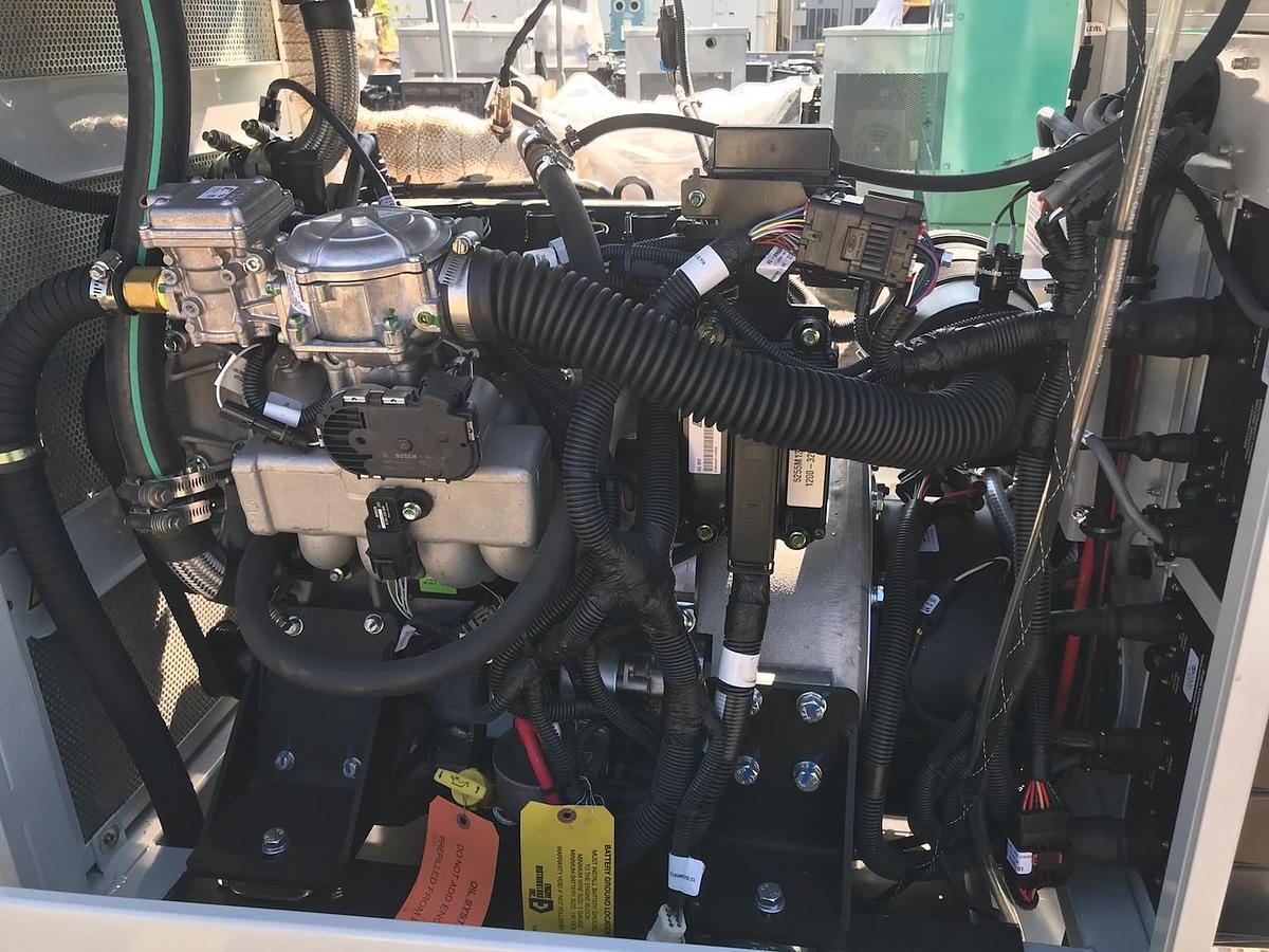POLAR POWER 27 KW DC GENERATOR 2.5 NAT GAS PROPANE 40-60V 0 HRS NEW SURPLUS
