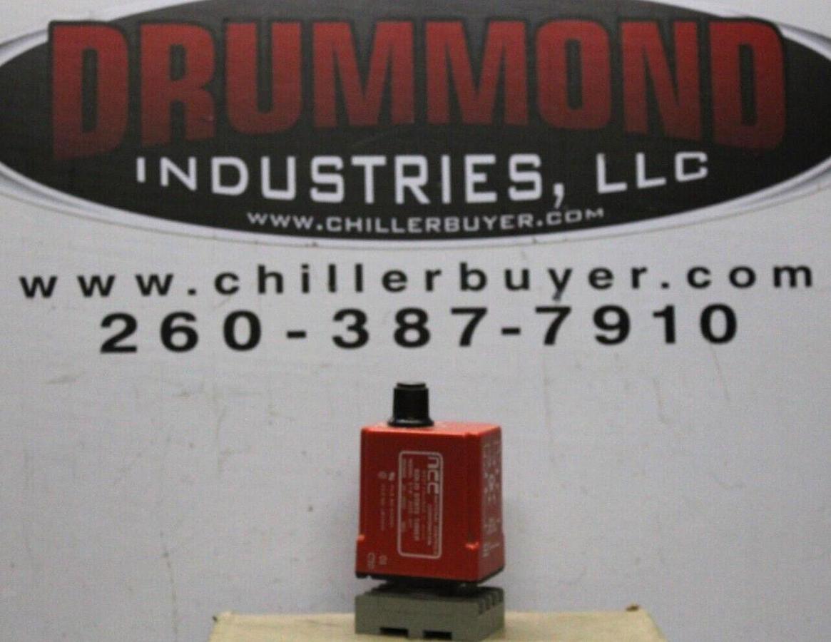 Used NCC SOLID STATE TIMER RELAY S1K-3600-461 36-3600 SECOND 120 VAC 10 AMP