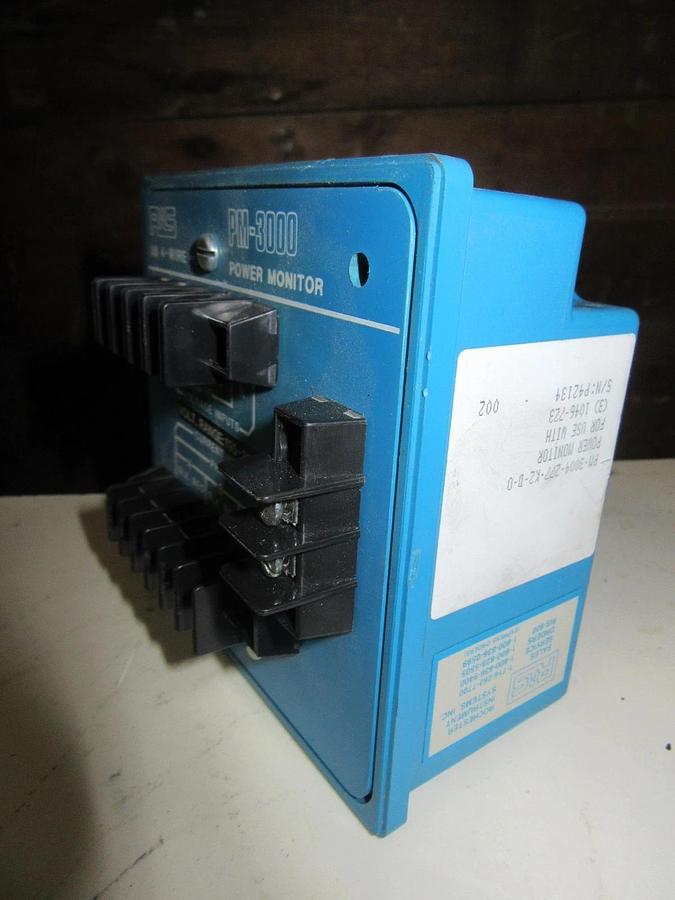 Used RiS ROCHESTER INSTRUMENTS PM-3000 POWER MONITOR 4 W 195 - 305 V PM-300-277-K2