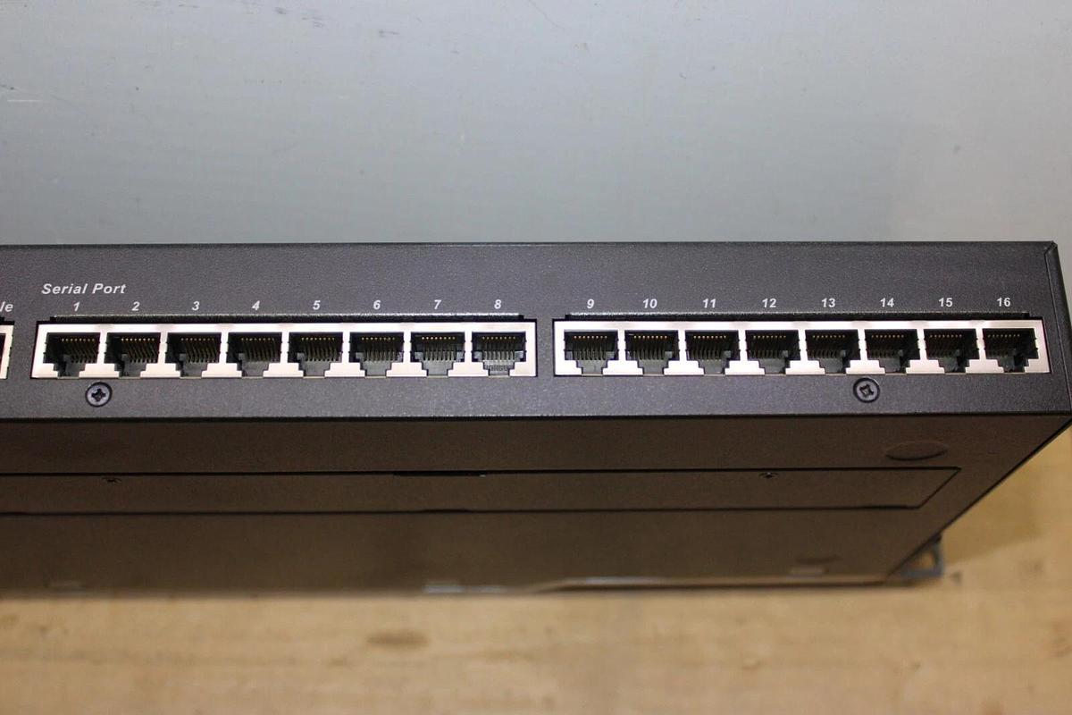 Used MOXA NPORT SECURE DEVICE SERVER NPORT 6650-16 REV. 1.5 16-PORT *WARRANTY*