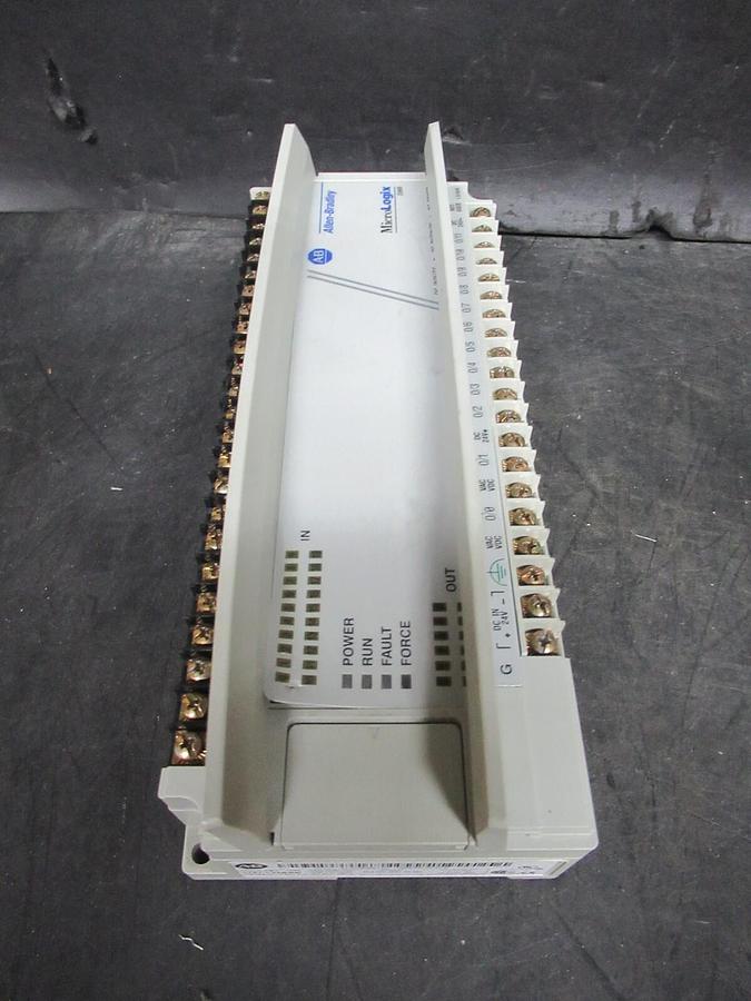 Used ALLEN BRADLEY MICROLOGIX1000 1761-L32BBB SER. D 30 VDC 1.5 AMP **WARRANTY**