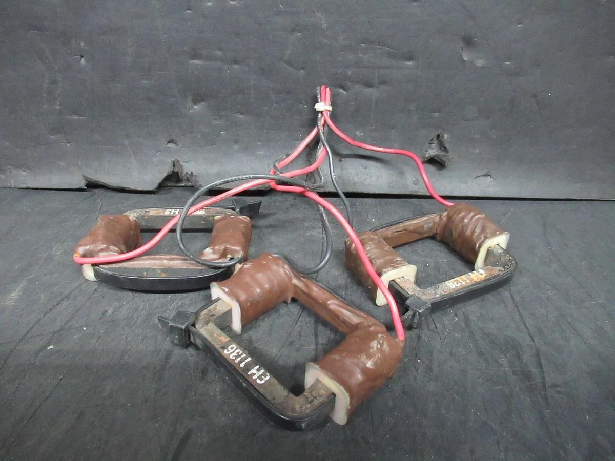 Used 3-PACK UNBRANDED CURRENT TRANSFORMER 1046-723E 500 AMP 20/91 **WARRANTY**