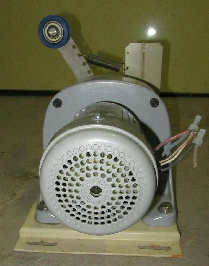 Used GTR 3-PHASE INDUCTION MOTOR GEAR REDUCER G3LM-40-600-T020WX 0.2 kW 0.53A 380V