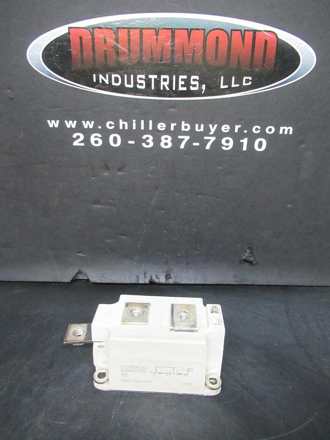 Used SEMIKRON SEMIPACK 3 IGBT POWER MODULE SKKL-253/08D 0031 **WARRANTY INCLUDED**