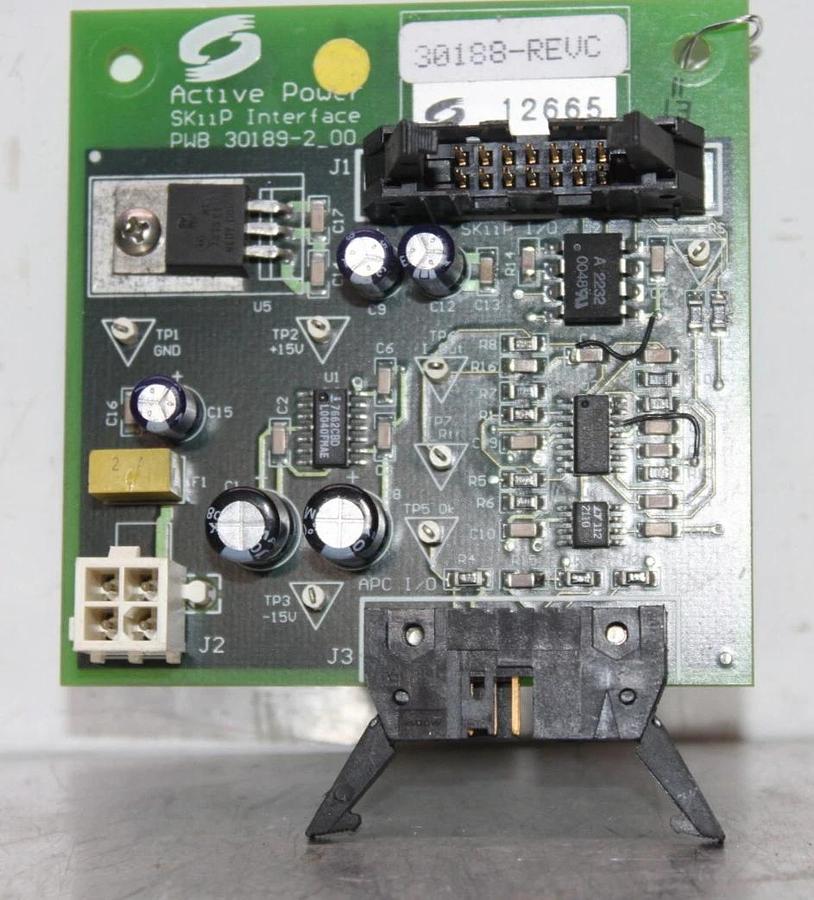 Used ACTIVE POWER SKIIP INTERFACE 30188 REV. C 30189-2_00 **WARRANTY INCLUDED**