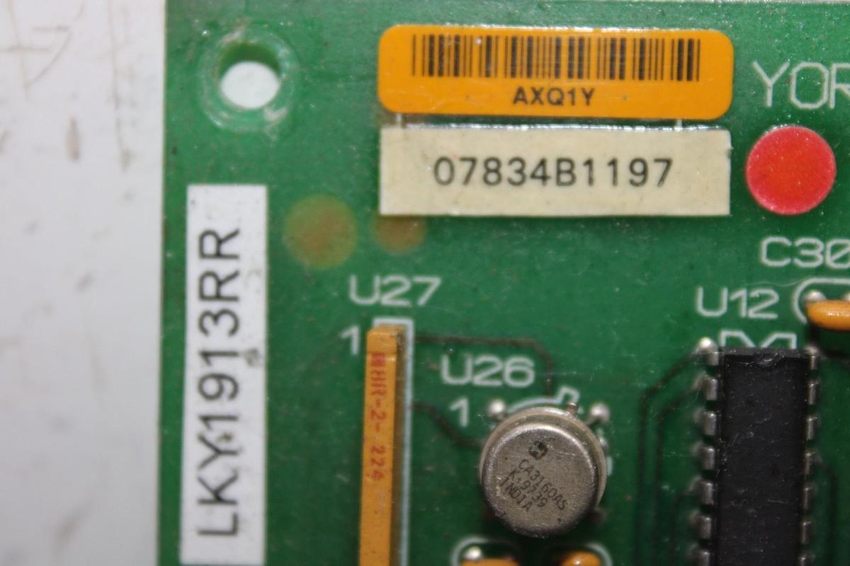 Used YORK CHILLER LOGIC CONTROL CIRCUIT BOARD 031-00936-003 REV. G1 **WARRANTY**