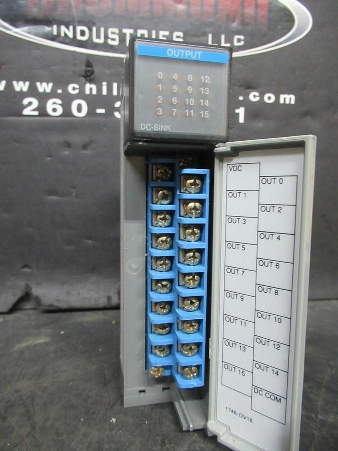 ALLEN BRADLEY SLC-500 OUTPUT MODULE 1746-OV16 SER. C *NEW SURPLUS*