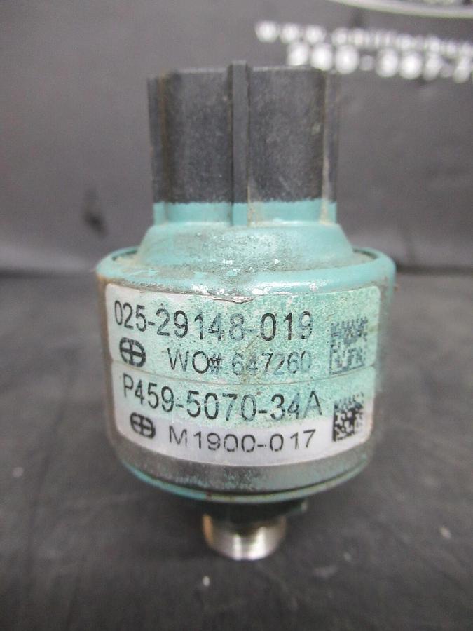 Used JOHNSON CONTROLS PRESSURE TRANSDUCER 025-29148-019 P459-5070-34A *NO RATINGS*