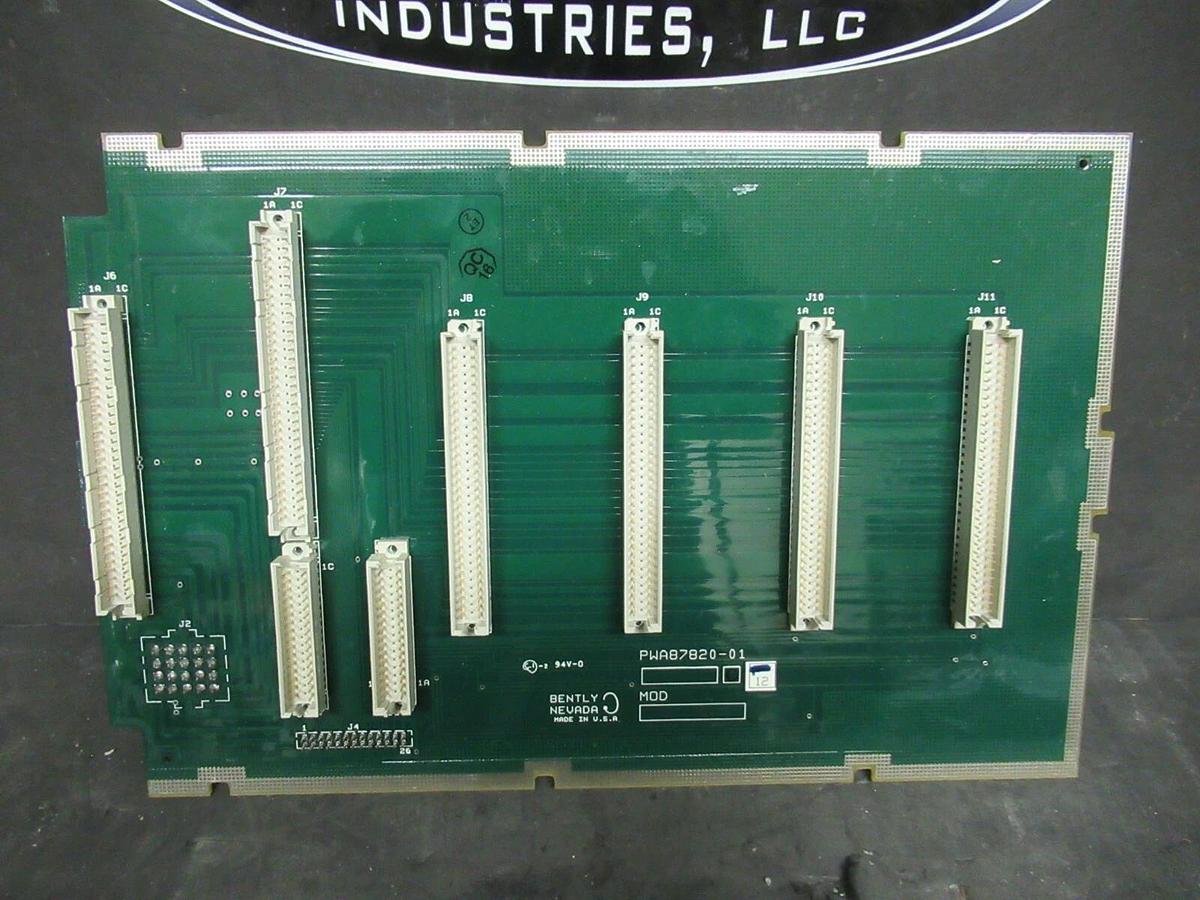 Used BENTLY NEVADA PWA87820-01 6 CARD SLOT **30 DAY WARRANTY!**