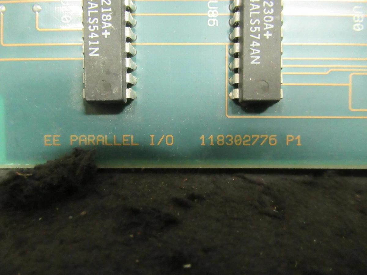 Used EXIDE ELECTRONICS EE PARALLEL I/0 CIRCUIT BOARD 118302776 REV P1 101072985 P2