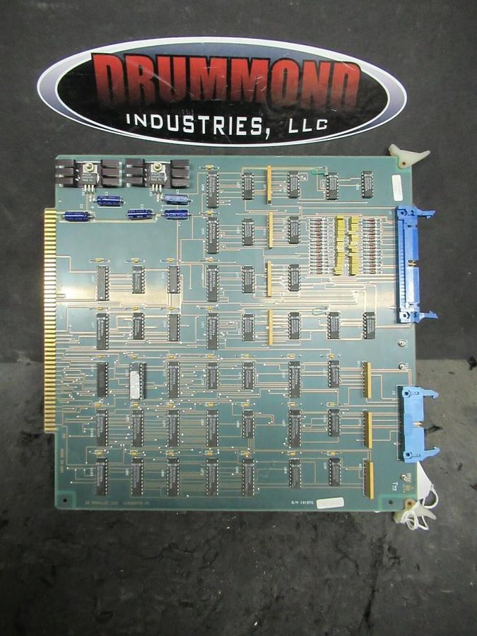 Used EXIDE ELECTRONICS EE PARALLEL I/0 CIRCUIT BOARD 118302776 REV P1 101072985 P2