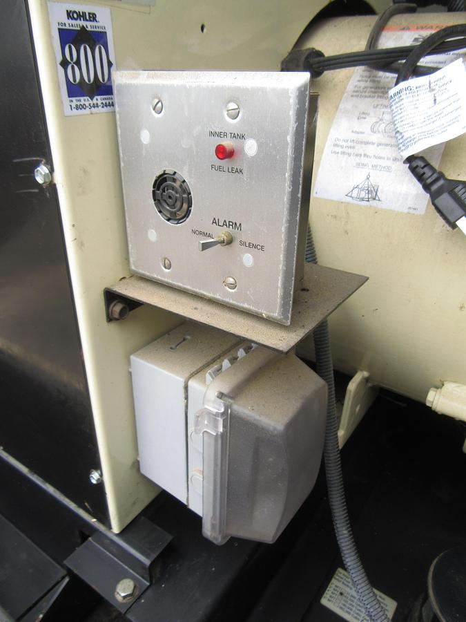 Used 50 KW DIESEL GENERATOR KOHLER 120/240V 50REOZJC ENCLOSED VIDEO