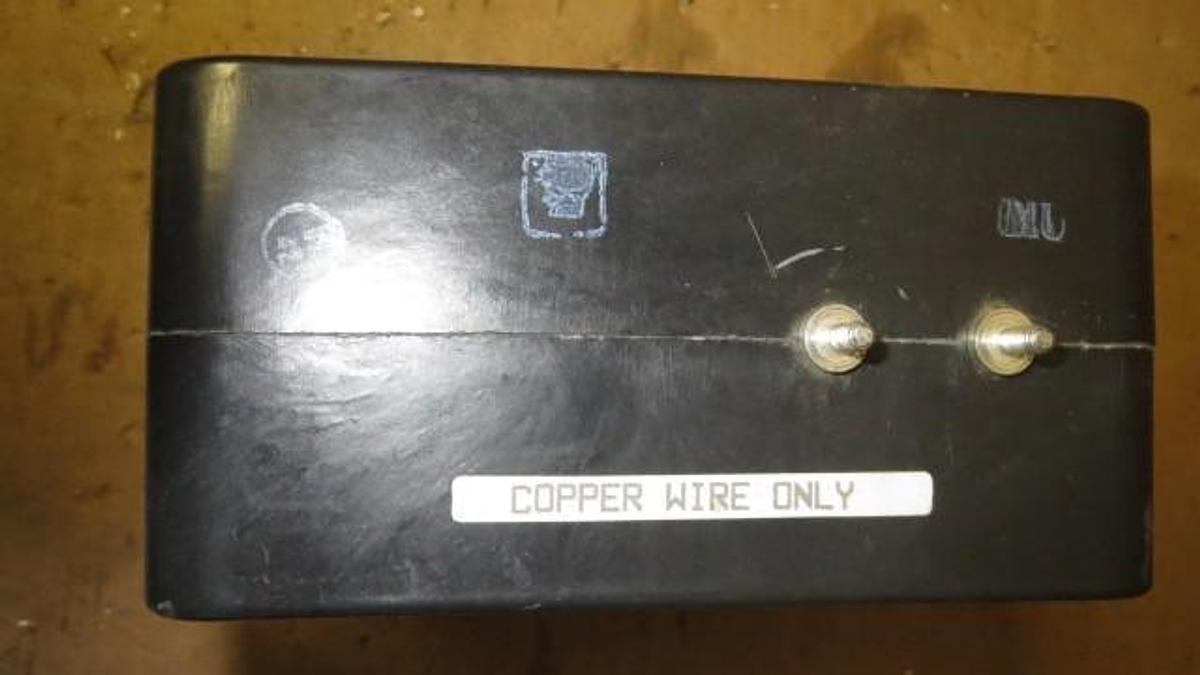 Used SQUARE D GROUND CENSOR 4-12 AMP 600VAC  GA-375