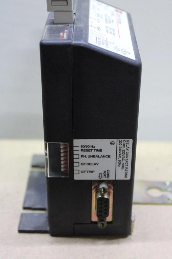 Used CUTLER HAMMER IQ-500 NEMA OVERLOAD RELAY MODULE IQ500LA 9890D34G01 1000V 5.75A