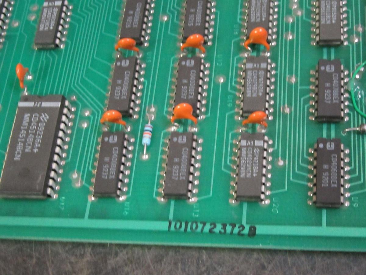 Used EXIDE CHG & DIGITAL CONT CARD CIRCUIT BOARD 101072372B  *WARRANTY INCLUDED*