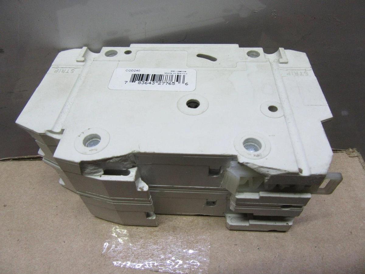 Used SIEMENS CIRCUIT BREAKER CQD240 480/277 VAC 40 AMP 2-POLE **WARRANTY**